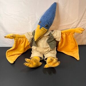 Vintage Build-A-Bear 18"‎ Pteranodon Plush Dinosaur Train Tiny Safari Explorer